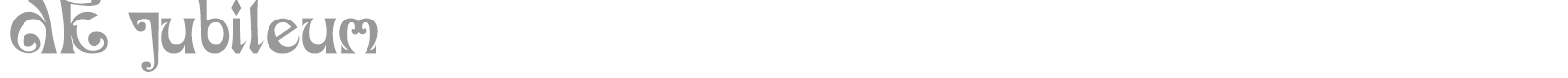 DK Jubileum font preview